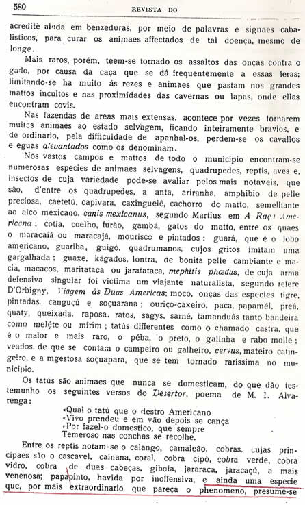 Chorografia Mineira � Vig�sima parte